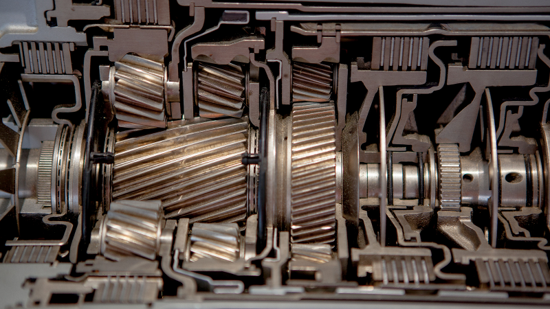 Illustration for article titled Inside a Transmission - Photos of the black magic and the METAL